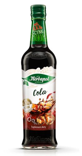 HERBAPOL Cola ízű szörp 420ml