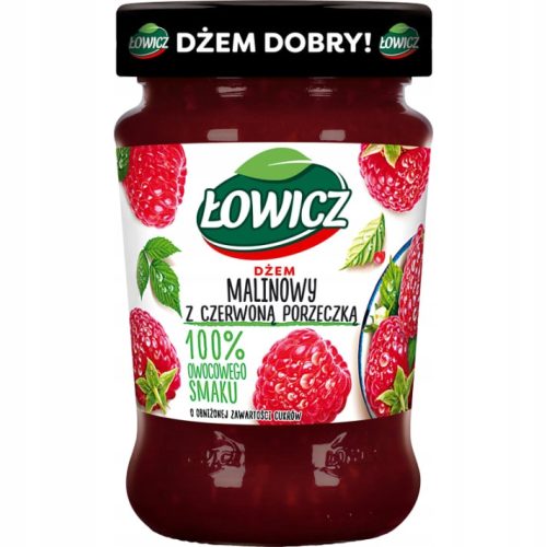 LOWICZ Málna lekvár 280g