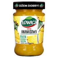 Lowicz ananászlekvár 280g