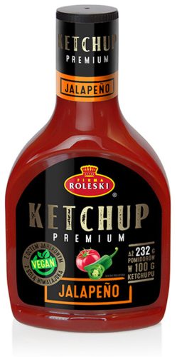 ROLESKI Premium ketchup jalapeno paprikás ízzel 465g