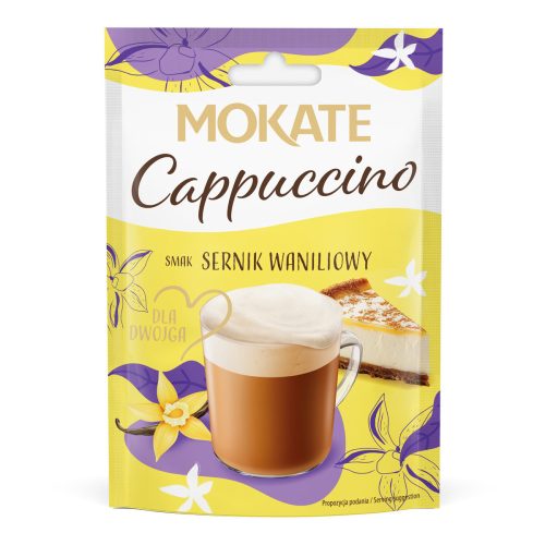 MOKATE vaníliás sajttorta cappuccino por 40g