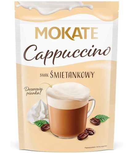 MOKATE tejszínes krém ízű cappuccino 110g