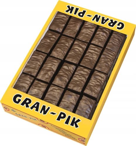 Gran-Pik csokoládéval bevont mézeskalács kocka 600 g