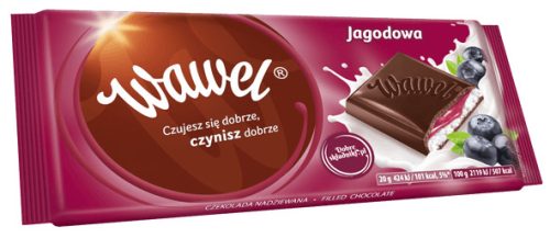 Wawel Joghurtos-Áfonyás csokoládé 100g