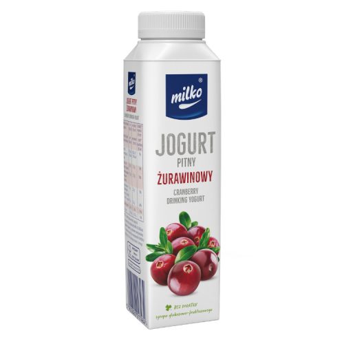 Vörös áfonya ivójoghurt 330ml