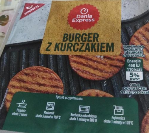 Baromfi hamburger húspogácsa 700g