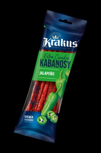 Sertés és baromfi jalapeno paprikás kabanossi kolbász 95g